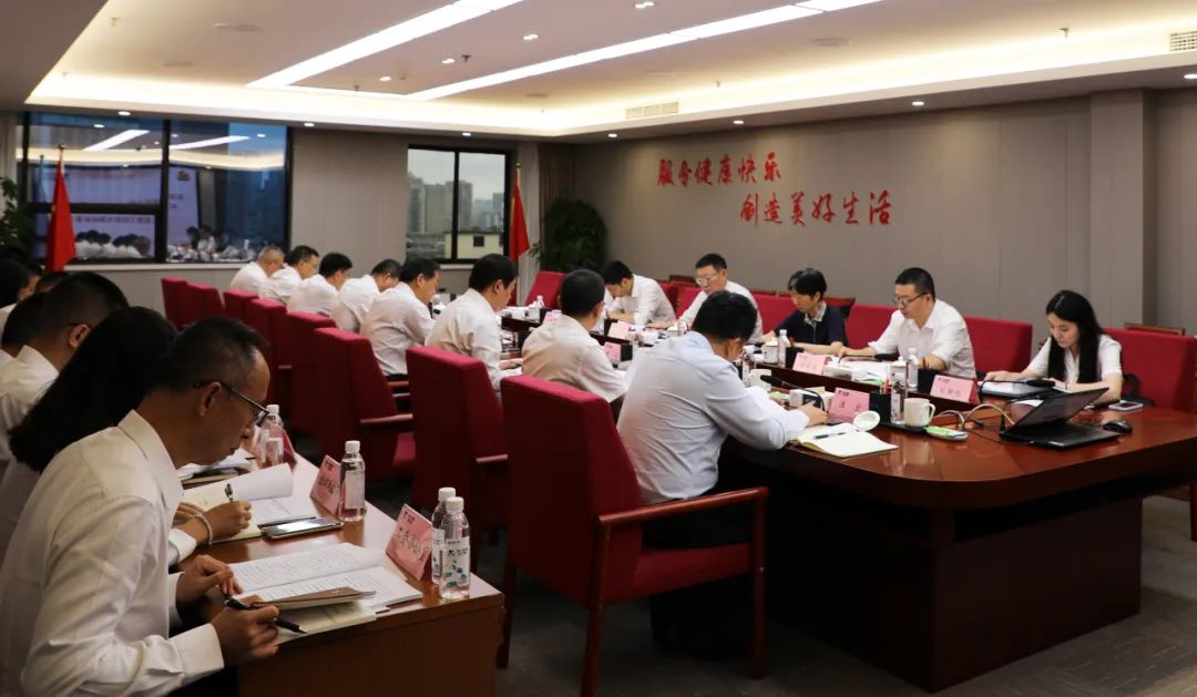 省beat365集团党委召开主题教育领导小组会议暨集团领导班子调研成果交流会